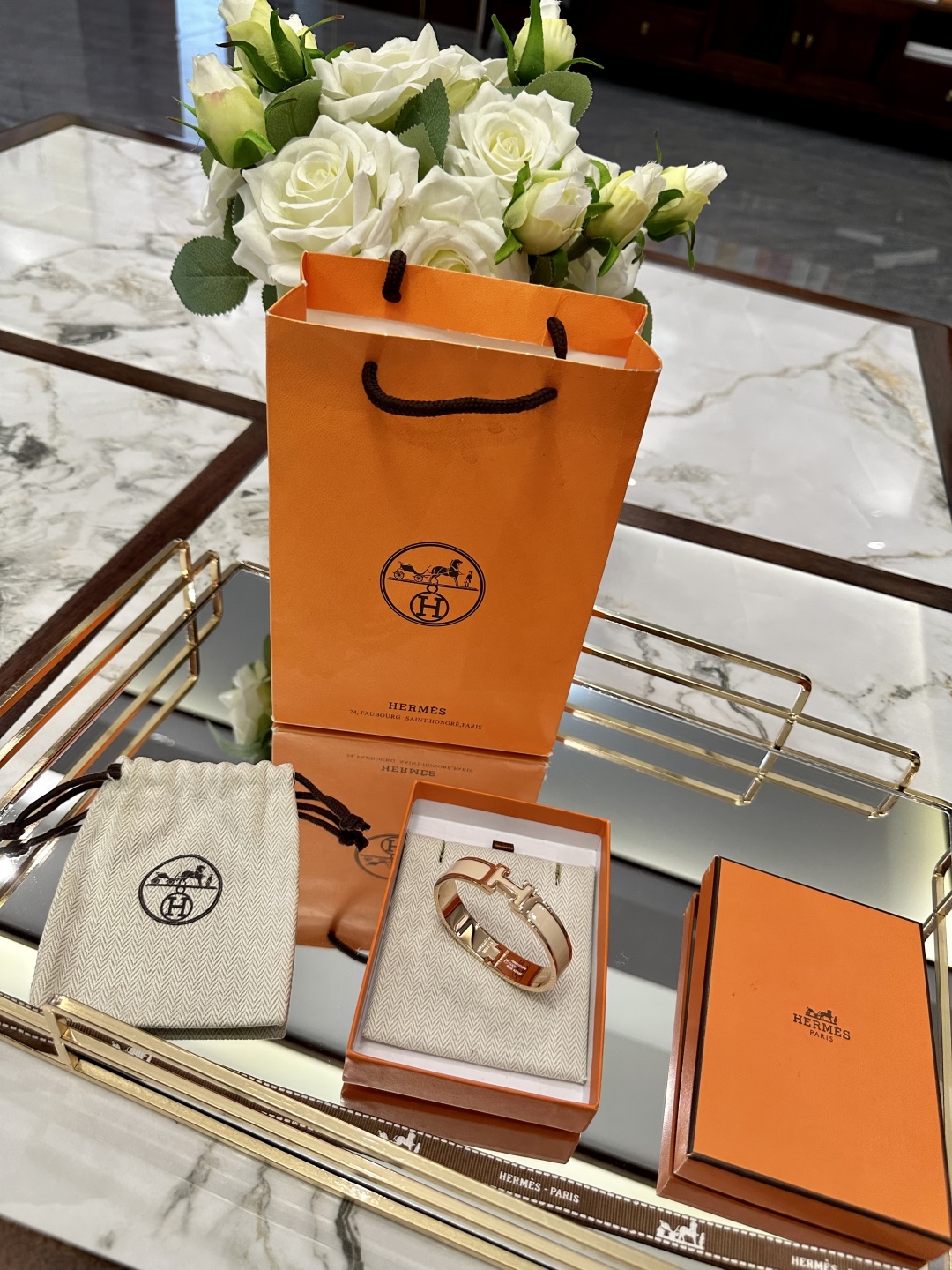 HERMES jewelry model 10